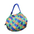thumbnail image 2 of Fiudx Artículos en oferta con ofertas flash Bolsas de compras reutilizables, bolsa de almacenamiento de comestibles plegable, bolsa de lona de tela para tienda, grande y resistente, 2 of 7