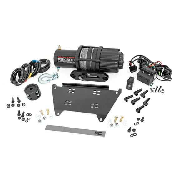 Rough Country Winch Mount Kit w/RS4500SA for Polaris Ranger 1000/XP 1000 - 92065