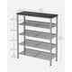 thumbnail image 5 of Organizador industrial ajustable de 5 niveles para zapateros VASAGLE, 5 of 9