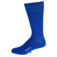 thumbnail image 3 of Sierra Socks Men's Crew Cotton Solid Vibrant Colorful Seamless Toe Socks 3 Pair Pack (Blue/Citron/Rose), 3 of 4