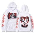 thumbnail image 1 of Black Clover Sense Of Potency  Printing Drawstring Long Sleeve Hoodie Unisex,White,M, 1 of 6