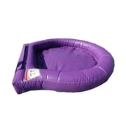HeroKiddo Purple Pool Attachment Compatible for Dual Slide Bounce Houses, Sprinkler Hose Included, (8' 6" x 11' 6")
