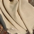 thumbnail image 4 of Summer scarf an oversized long light linen beach gauze shawl, 4 of 5