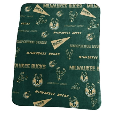 Milwaukee Bucks 50 x 60 Classic Fleece Blanket