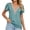 Green, variant on Top for Women Holiday Saving Plus Casual Breathable Tops Solid Plain V-Neck T-shirt Elegant Ladies Tshirt Trendy Ultra Soft Tee Shirts Loose Fit Oversize Short Sleeve Blouse Tshirts Pink L