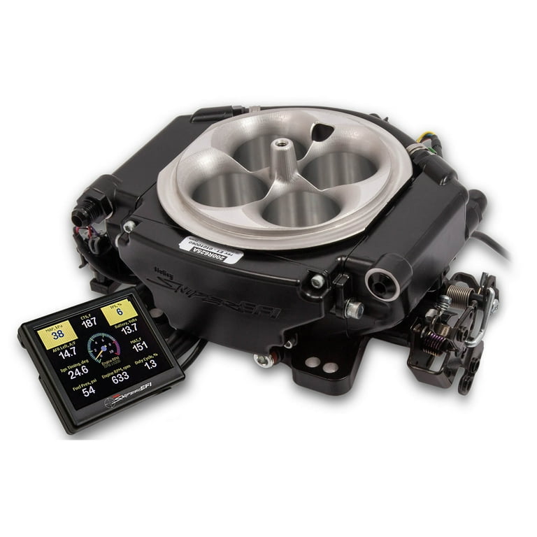 Holley Sniper EFI Xflow System 900 CFM Black Finish Holley Sniper EFI Xflow System 900 CFM Black Finish