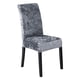 thumbnail image 1 of Bewildely Comedor con fundas para sillas de comedor elásticas, funda para silla de comedor, funda elástica para silla Decoración del hogar gris oscuro, 1 of 6