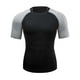 thumbnail image 2 of pstuiky camiseta de hombre, Camisa informal de manga corta con cuello vuelto y botones lisos para mujer ropa de hombre m, 2 of 5