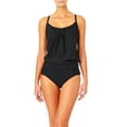 thumbnail image 2 of Time and Tru Women's and Women's Plus Size Blouson Tankini Swim Top, 2 of 5