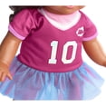 thumbnail image 6 of Little Mommy Sweet As Me Sporty Dress Doll with Hairbrush, Brunette, 6 of 6