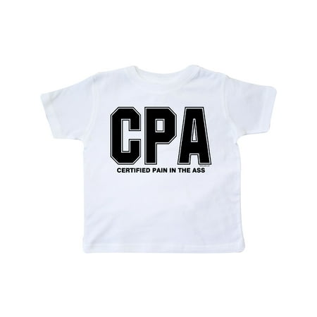 

Inktastic CPA Pain Gift Toddler Boy or Toddler Girl T-Shirt