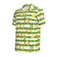 thumbnail image 3 of Daiia Watercolor St Patrick Day Pattern Men’s Polo Shirts,Solid Deck Shirt,Classic Fit, Breathable Cotton Polo for Casual and Sport Wear-4X-Large, 3 of 9
