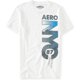 thumbnail image 1 of Camiseta gráfica Aeropostale para hombre Aero Nyc 87 color blanco extragrande, 1 of 1