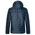 thumbnail image 4 of Vedolay Winter Coats for Men Hooded Zip Up Thickened Long Jacket Parka Coat Dark Blue,XL, 4 of 5