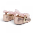 thumbnail image 3 of BESLY Baby Newborn Girl Princess Shoes Moccasins Premium Lightweight Soft Sole Crib Shoes Toddler Shoes, 3 of 5