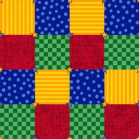 VIP Fabrics Bears On Go Patch Fabric