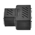 thumbnail image 4 of Acoplador en línea Uxcell RJ45 Splitter 1 a 2 Adaptador Extensor de Cable Ethernet Cat7 Cat6 Cat5e Negro 3Pcs, 4 of 5