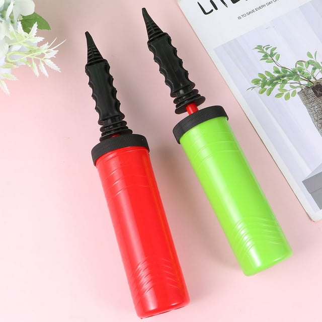 TEHAUX 5Pcs Manual Balloon Inflation Pump Handheld Air Pump Non-leaking for Birthday Party