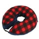 thumbnail image 2 of Collar De Recuperación Inflable Para Mascotas, Evita Que Se Caiga Del Gancho Y La Correa Del Lazo, Collar De Elizabeth Para Perros, Ligero, Lavable, Ajustable Para Poscirugía ANGGREK Tela escocesa roja y negra S, 2 of 8
