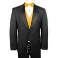 thumbnail image 1 of Neil Allyn 7-Piece Formal Tuxedo with Flat Front Pants, Shirt, Gold Vest, Bow-Tie & Cuff Links. Prom, Wedding, Cruise, 1 of 5