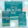 thumbnail image 2 of Kimono Micro Thin Plus Aqua Lube Lubricated Latex Condoms - 12 ct, 2 of 7