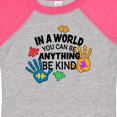 thumbnail image 4 of Inktastic In a World You Can Be Anything Be Kind Autism Awareness Boys or Girls Baby Bodysuit, 4 of 5