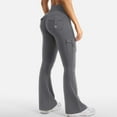 thumbnail image 5 of Kelon Yoga Pants, Workout Cargo Leggings with Pockets for Women Hidden Scrunch Butt Lifting Leggings Gym Yoga Pants, XL, 5 of 5