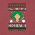 thumbnail image 3 of Wild Bobby Ho Ho Ho Homerun, Baseball Fan Christmas Design Christmas Sweater Design | Holiday Unisex Boys Girls Graphic Youth T-Shirt, 3 of 5