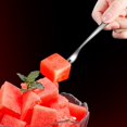 thumbnail image 4 of Watermelon Fork Slicer Stainless Watermelon Slicer Cutter Watermelon Fork Fruit Slicer Cutter Tool 2 Pack Watermelon Fruit Cutting Fork For Family Kitchen Fruit, 4 of 9