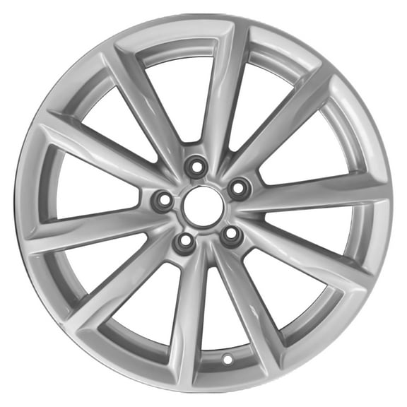 Remanufactured Painted Silver Aluminum Wheel 18 x 8 4F0601025DD fits 2007-2011 Audi A6