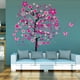 thumbnail image 1 of Vinil Decorativo Interior Corazon Arbol Cerezo Rosa Adhesivo H&JESS Arbol de corazones, 1 of 3