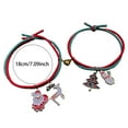 thumbnail image 2 of Event & Party Friendship Bracelet For Couples With Green And Red Strings For Holiday Cheer, 2 of 6