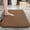 Brown, variant on Thickened solid color bathroom non-slip floor mat shower room door absorbent foot mat square long hair toilet mat