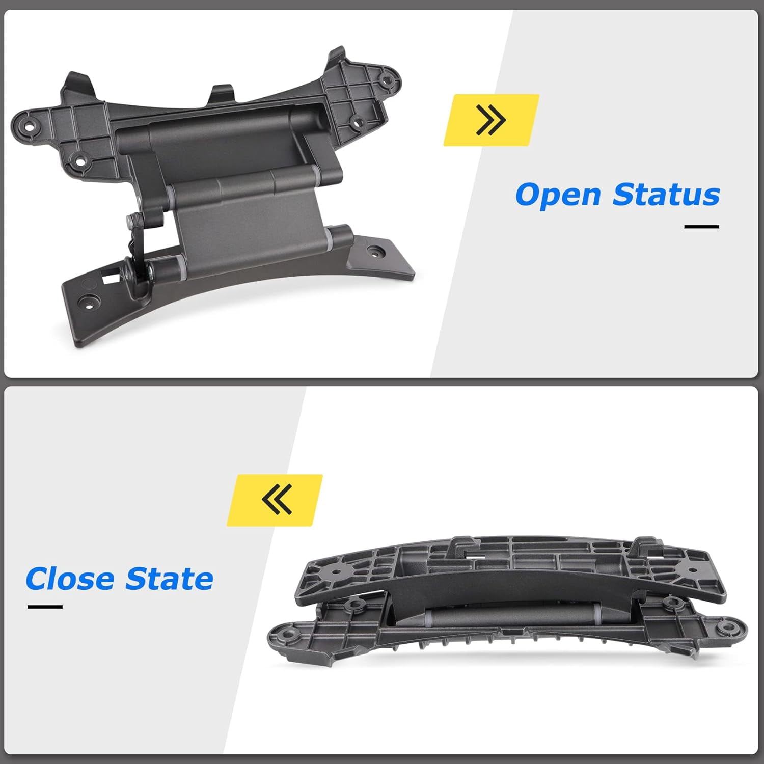 WP8183202 Washer Door Hinge Replacement for Whirlpool Kenmore Maytag Amana, Replaces 8183202 W10005090 W10200695 AP6011872 PS11745072
