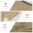 thumbnail image 5 of Men's T Shirts Short Sleeve Classic V Neck T-Shirt Casual Summer Basic Tee Shirt, L, 5 of 8