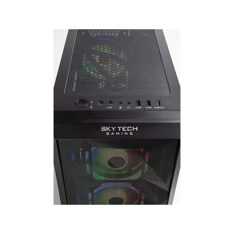  Skytech Gaming PC Desktop – AMD Ryzen 5 5600X 3.7 GHz