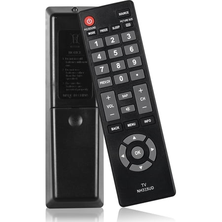 NH315UP Universal Replacement Remote Control Compatible with All Sanyo LED LCD HDTV TV