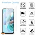 thumbnail image 5 of Xpression Screen Protector Tempered Glass for Apple iPhone 15 Plus (6.7") 9H Hardness, Case Friendly, 3D Touch Accuracy, Anti Scratch, Bubble Free [ Clear ], 5 of 9