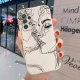 thumbnail image 1 of Funda de silicona para Samsung A53, 5G, Galaxy A52, A51, A54, A34, A33, A32, A23, A21s, A12, A30, A71, A73, A13, A20, S23, S22 Ultra qiuyongming unisex, 1 of 2