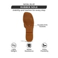 thumbnail image 5 of Project Cloud Women's Sandals - Comfortable Memory Foam Flat Sandals for Women (Jannel), 5 of 8