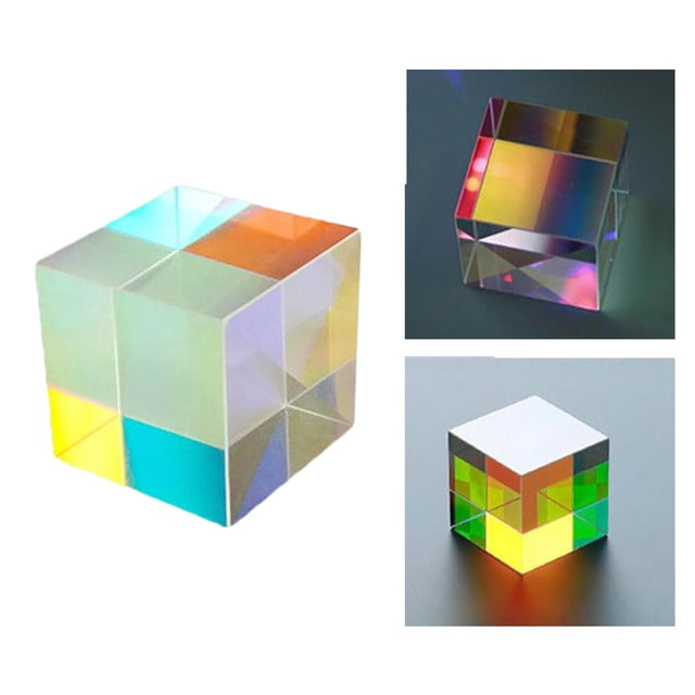 Vidrio de Varios Lados Baoblaze Prisma cuadrado para sala de Estar Prisma cuadrado