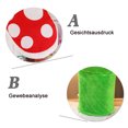 thumbnail image 2 of Winter Plüsch Haus Slipper Lustige Cosplay Schuhe Niedliche Baumwollschuhe Cannibal Blume Home Wear Sneakers Grün, Rot/Ausflug, einfarbig, 2 of 5