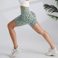 thumbnail image 4 of WILLBEST Leggins Deportivos Mujer Mujeres Abdominales Apriete Leopardo Imprimir Pantalones De Yoga Levantamiento De Cadera Correr Nalgas Melocotón Fitness Shorts, 4 of 4