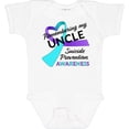 thumbnail image 3 of Inktastic Remembering My Uncle- Suicide Prevention Awareness Boys or Girls Baby Bodysuit, 3 of 5