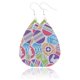 thumbnail image 4 of Pendientes para mujer, regalos para mujer, mascarilla facial para mujer, pendientes de papel higiénico, pendientes de cuero de doble cara, pendientes de cuero, 4 of 4