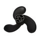 thumbnail image 4 of 3 Black Leaves Marine Outboard Propeller for Mercury// 3.5/2.5HP 47.05mm(Diameter) x 78.05mm(Pitch), 4 of 5