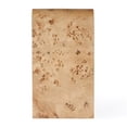 thumbnail image 6 of Pemberly Row Modern 3 Drawer Burl Wood Curved Chest - Light Burl, 6 of 10