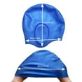 thumbnail image 4 of Destyer Swimming Hat Elastic Ladies Hair Flexible Ear Plugs Moisture-Resistant Ergonomics Design Nose Clip Pool Diving Combination Kit Type1 1Set, 4 of 6