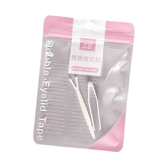 Cintas adhesivas de doble cara para párpados, levantamiento de ojos para párpados irregulares, caídos y simples, herramienta de maquillaje transparente, adhesiva, resistente al agua, 1 hoja