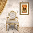 thumbnail image 3 of Retrolabel 10x14 Gold Ornate Wood Framed with Double Matting Museum Art Print Titled - Beste Oude Genever de Goeie Seeve, 3 of 4